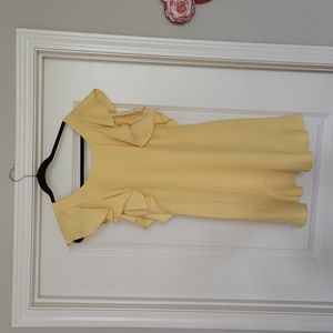 BCBGeneration Yellow Cocktail Dress